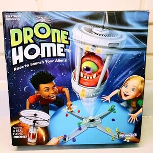 DRONE HOME GAME AGES 8 & UP (FRONT OF BOX HAS TWO DINGS SEE PICS)